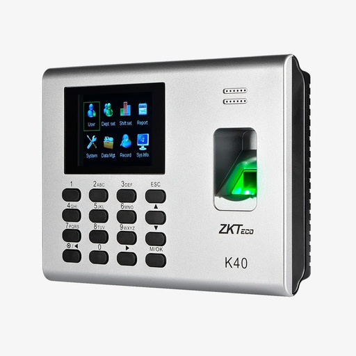 [RELBBK40HSYE] Reloj Zkteco K40 c/ Bateria