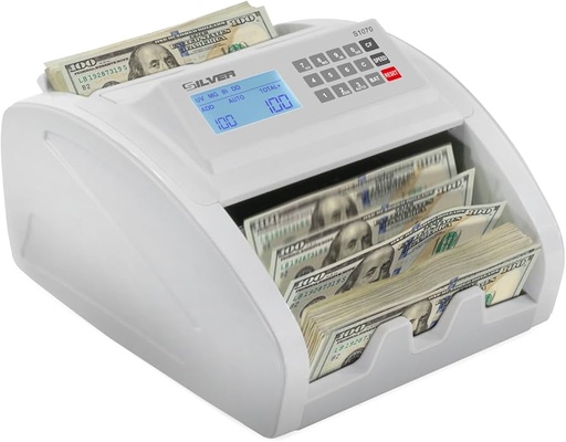 [S1070-220V] Contador de billetes Silver S1070